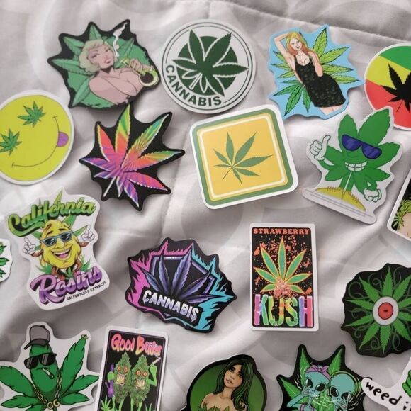 Stickers Bundle of 24 Mary Jane Rick & Morty SpongeBob Ect - Picture 4 of 4